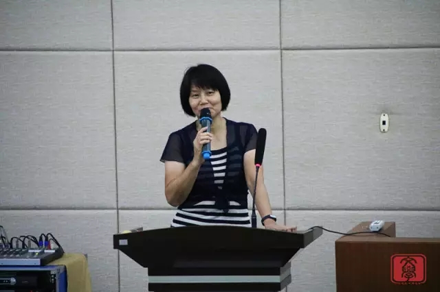 王锦秀副经理发言
